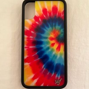 Wildflower Tie Dye iPhone X Case
